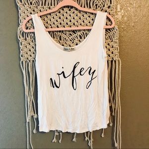 Wifey tank